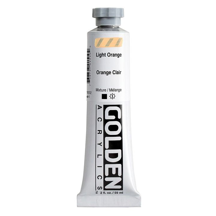 GOLDEN Heavy Body akrilna boja 59 ml – 1575 svijetlonarančasta