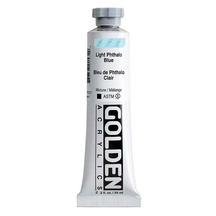GOLDEN Heavy Body akrilna boja 59 ml – 1577 svijetlo ftalo plava