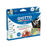 Dekorativni flomasteri GIOTTO Decor materials / 6 djelni set