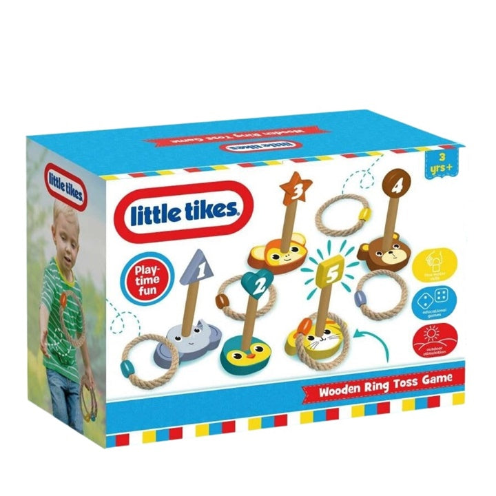 LITTLE TIKES drvena igra bacanja prstenova