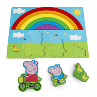 3D drvena dugina slagalica PEPPA PIG