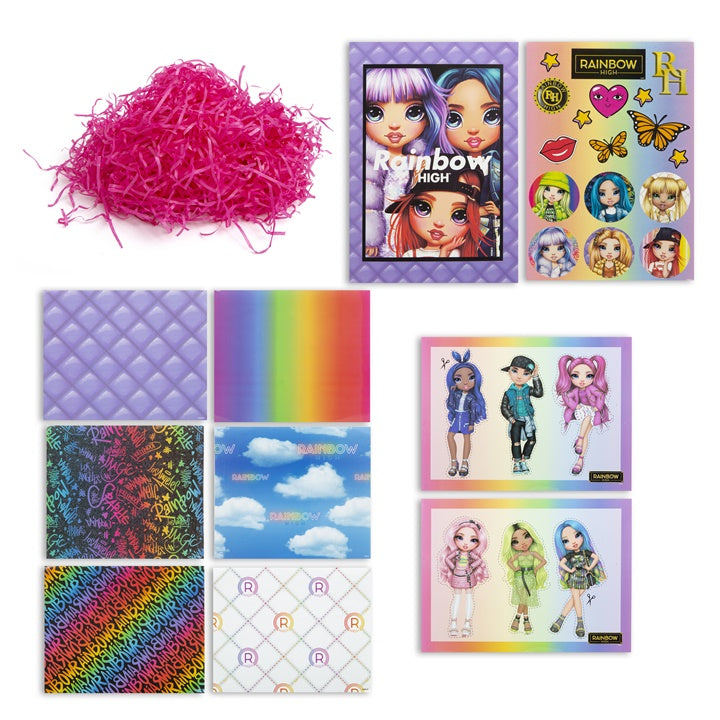 RAINBOW HIGH set za SCRAPBOOKING