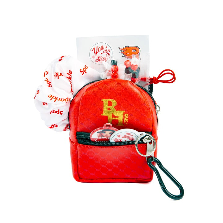Mini ruksak s dodacima RAINBOW HIGH crveni