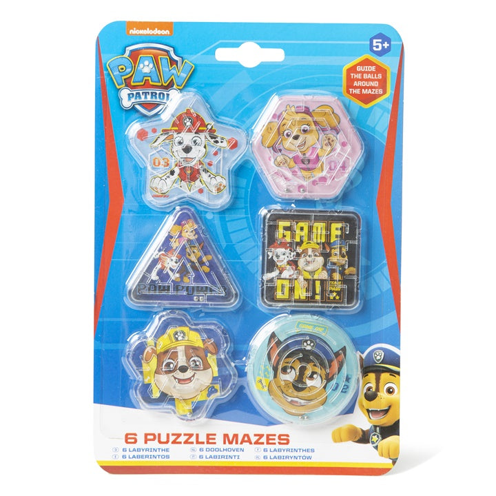 PAW PATROL mini labirint 6 kom