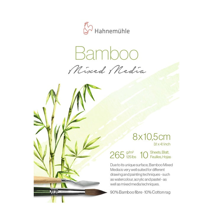 MINI BAMBOO blok HAHNEMÜHLE Miješani mediji 10,5x8 cm