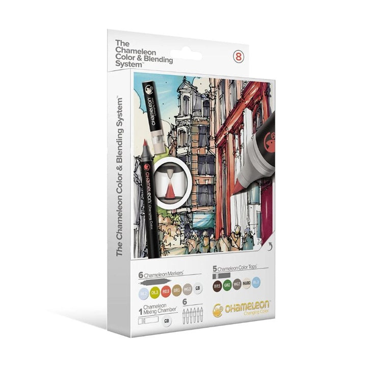Flomasteri Chameleon Color & Blending System  - set broj 8
