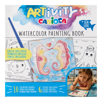 Carioca bojanka s vodenim bojama ARTivity – Morski svijet, 5+