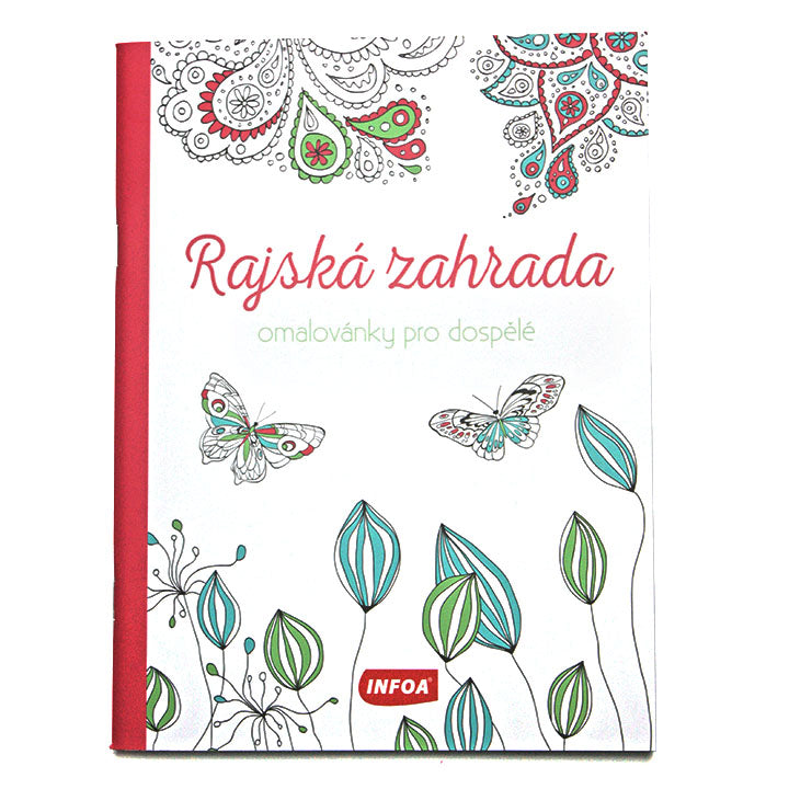 Rajski vrt - bojanka za odrasle