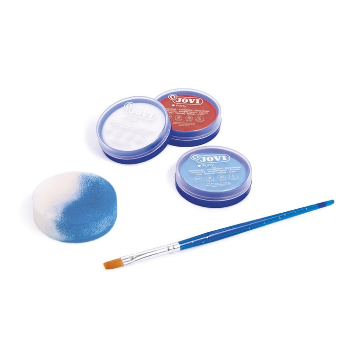 Set boja za lice Adventure s priborom 3 x 8 ml