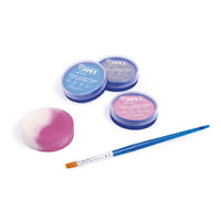 Set boja za lice Fantasy s priborom 3 x 8 ml