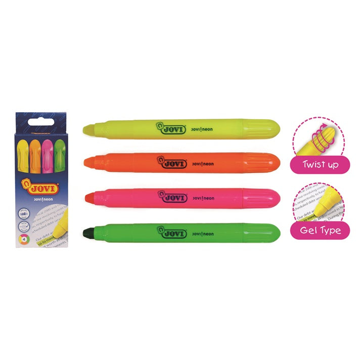 Set gel markera JOVI 4kom