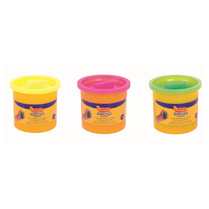 JOVI Plastelin u čašicama BLANDIVER neon sjenila 3 x 110 g
