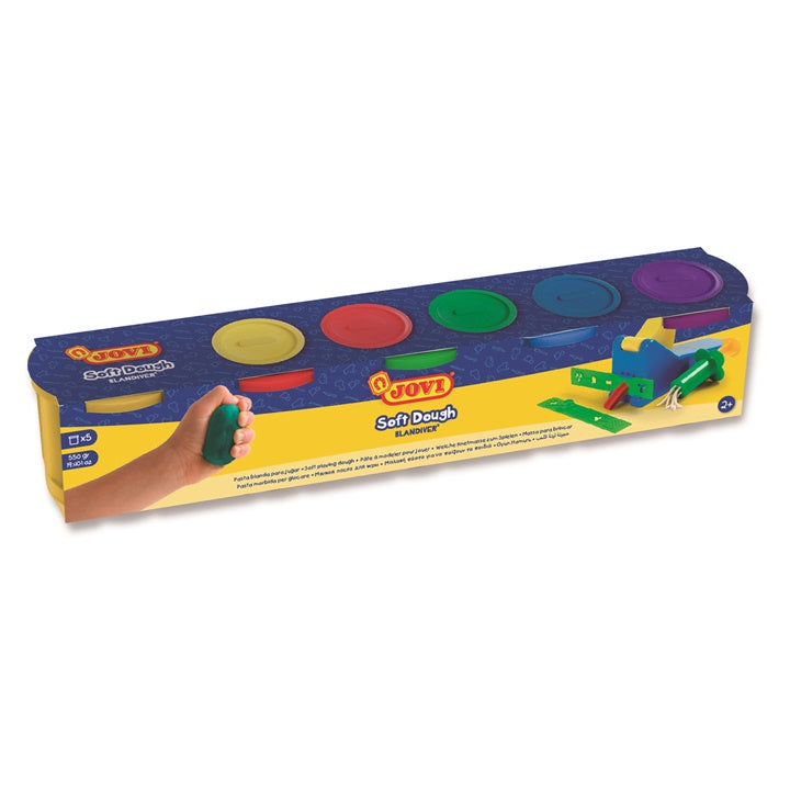 JOVI Plastelin u čašicama BLANDIVER 5 x 110 g