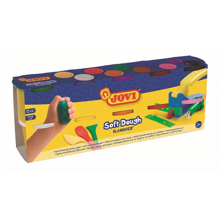 JOVI Plastelin u čašicama BLANDIVER 10 x 110 g