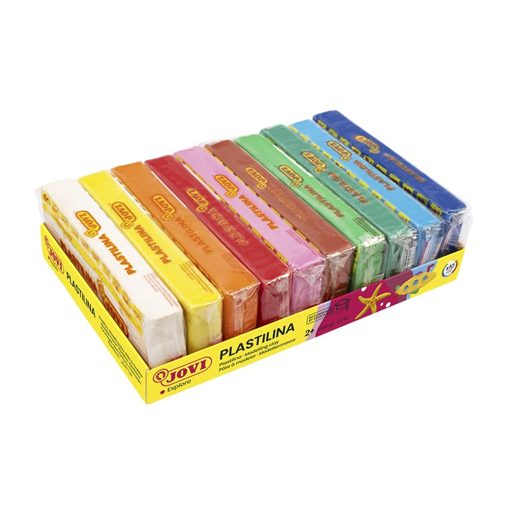 JOVI Plastelin osnovna sjenila 10 x 150 g