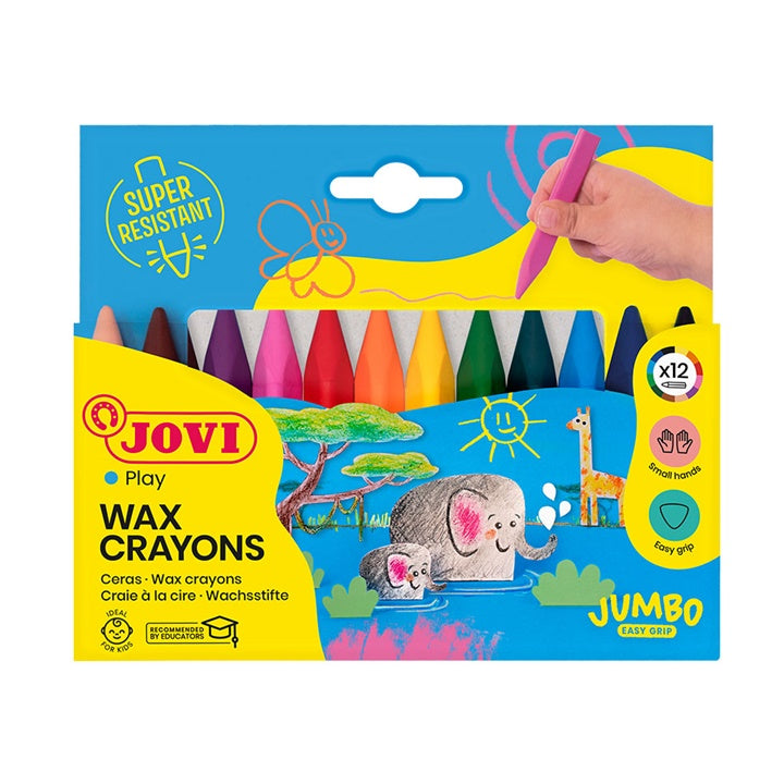 JOVICOLOR Triwax trokutaste voštane olovke 12kom/ 82mm promjer 11mm