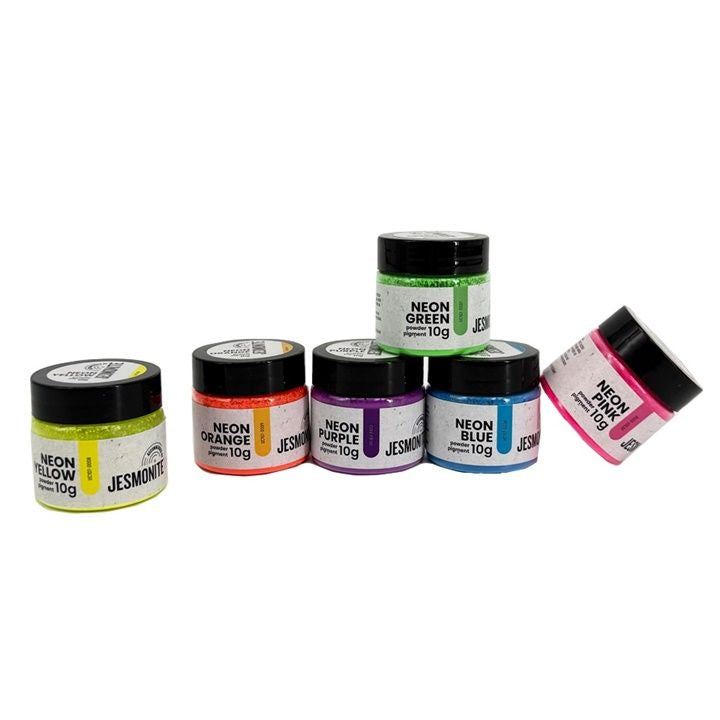 Jesmonite Neon Pigment Set 6 x 10 g