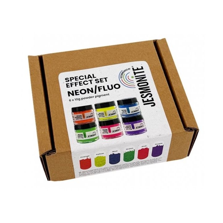 Jesmonite Neon Pigment Set 6 x 10 g
