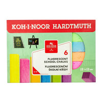 Fluorescentna školska kreda KOH-I-NOOR, set od 6 boja