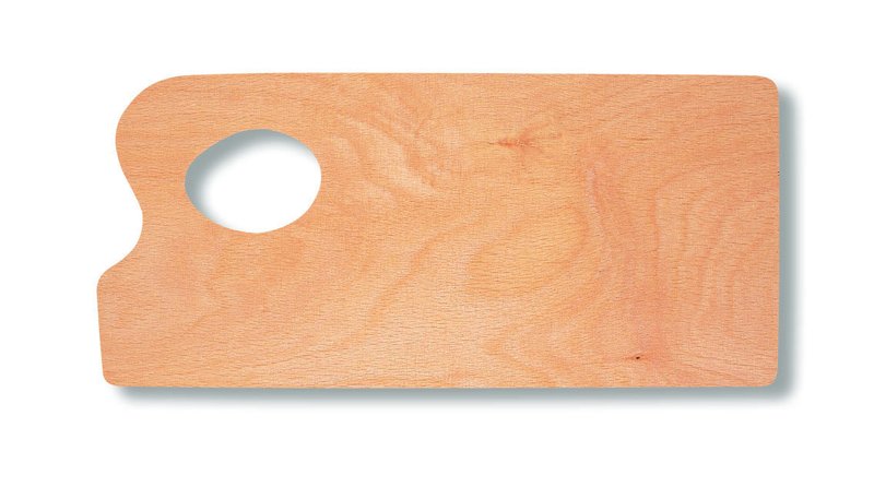 Slikarska drvena Paleta mala