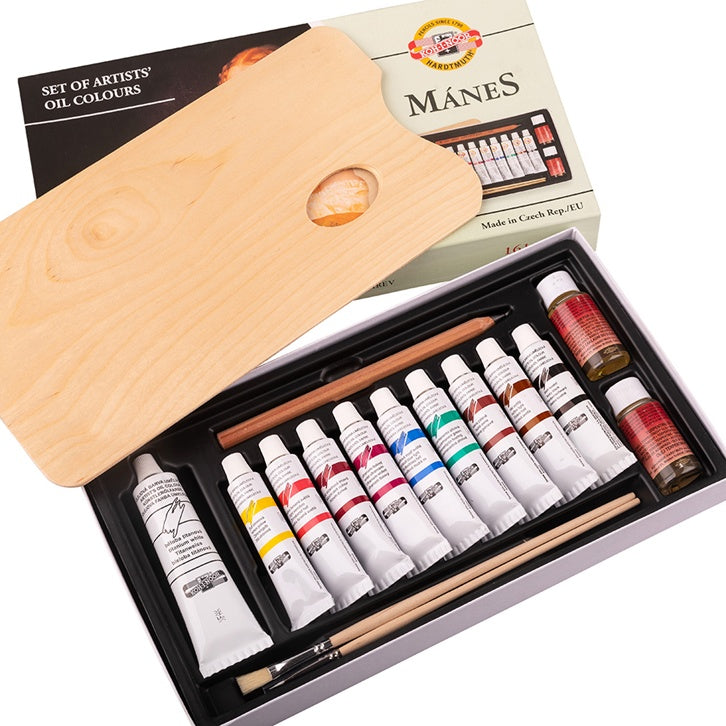 Mánes set uljanih boja / 16 ml x 10 kom