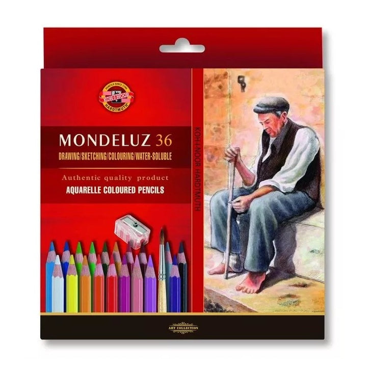 KOH-I-NOOR Mondeluz akvarelne olovke / 36 kom