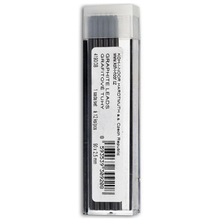 KOH-I-NOOR grafitne olovke 2,5 mm 3B - set od 12 komada