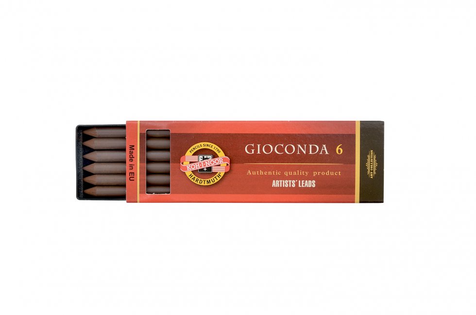 Umjetnička kreda GIOCONDA svetlosmeđa sepija / 6 kom