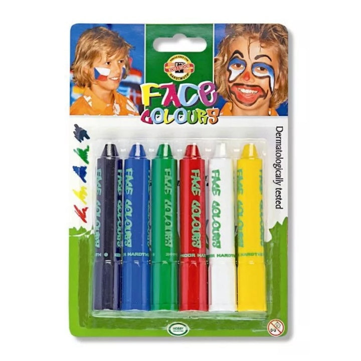 KOH-I-NOOR Boje za lice – Set od 6