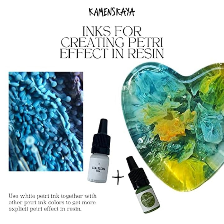 Mini set PETRI INKS KAMENSKAYA za smolu 13 x 5 ml