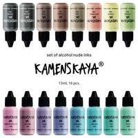 Set alkoholnih tinti NUDE KAMENSKAYA 16 x 15 ml