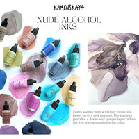 Set alkoholnih tinti NUDE KAMENSKAYA 16 x 15 ml