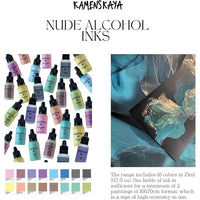 Set alkoholnih tinti NUDE KAMENSKAYA 16 x 15 ml