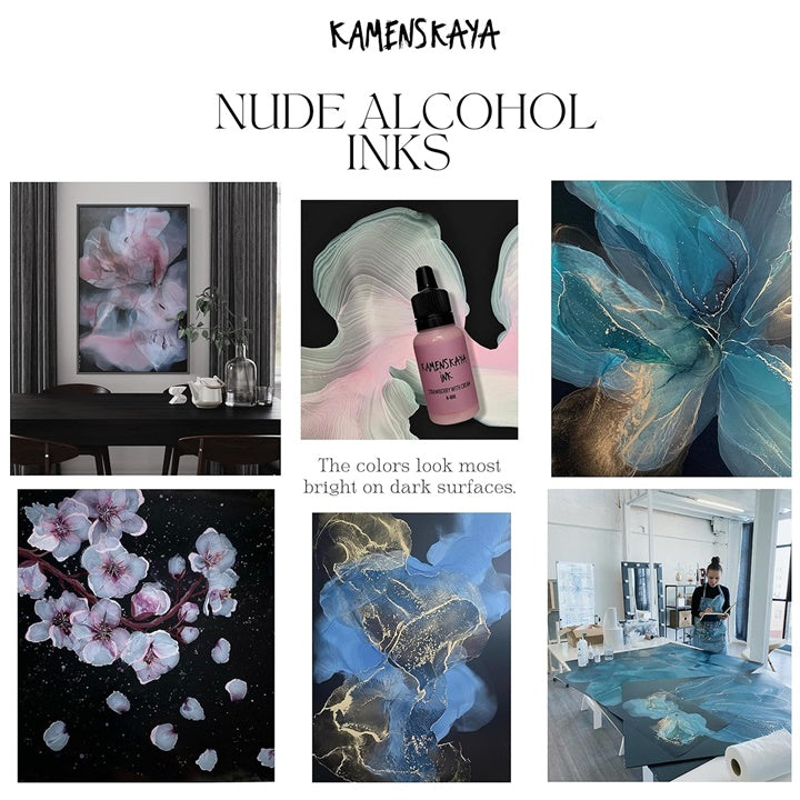 Set alkoholnih tinti NUDE KAMENSKAYA 16 x 15 ml