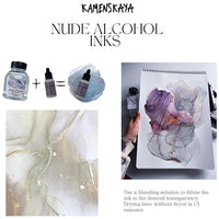 Set alkoholnih tinti NUDE KAMENSKAYA 16 x 15 ml