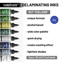 KAMENSKAYA 'Island' set tinti za odvajanje