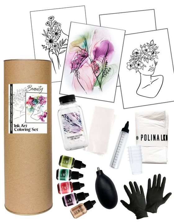 Set tinte KAMENSKAYA 'BEAUTY'