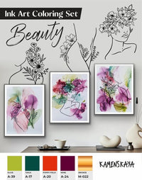 Set tinte KAMENSKAYA 'BEAUTY'