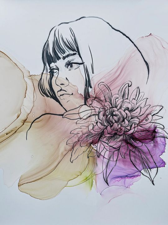 Set tinte KAMENSKAYA 'GIRLS AND FLOWERS'