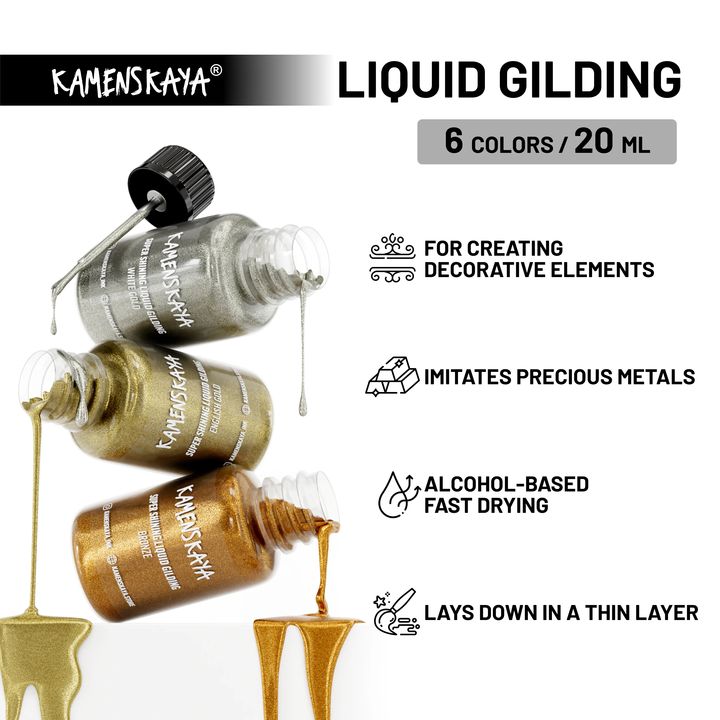 Tekući metal set KAMENSKAYA 6x20 ml