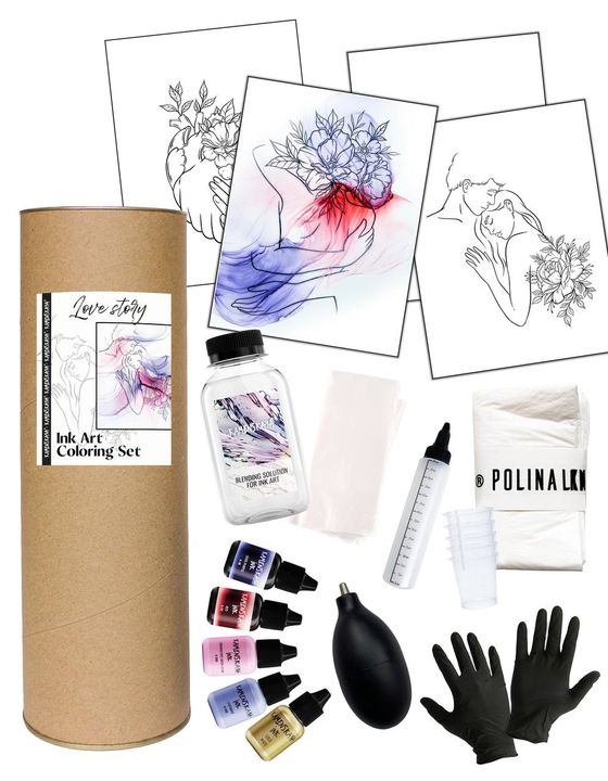 Set tinte KAMENSKAYA 'LOVE STORY'