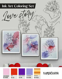 Set tinte KAMENSKAYA 'LOVE STORY'