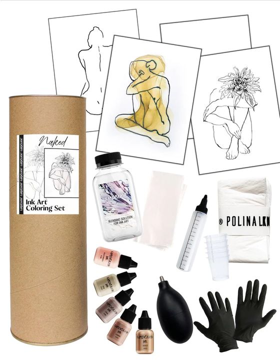 Set tinte KAMENSKAYA 'NAKED'