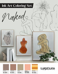 Set tinte KAMENSKAYA 'NAKED'