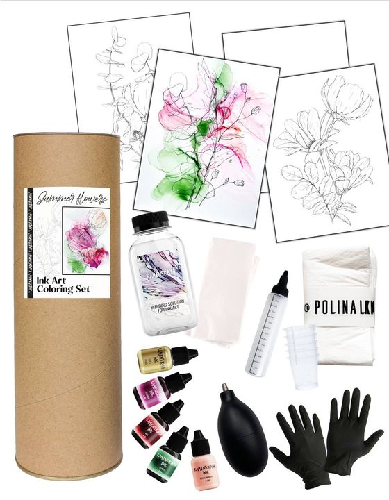 Set tinte KAMENSKAYA 'SUMMER FLOWERS'