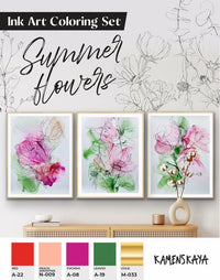 Set tinte KAMENSKAYA 'SUMMER FLOWERS'
