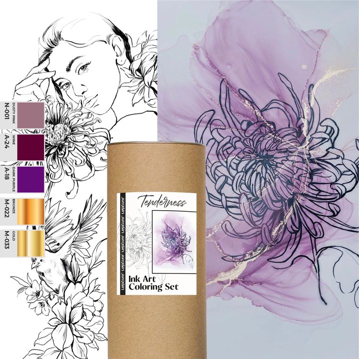 Set tinte KAMENSKAYA 'TENDERNESS'
