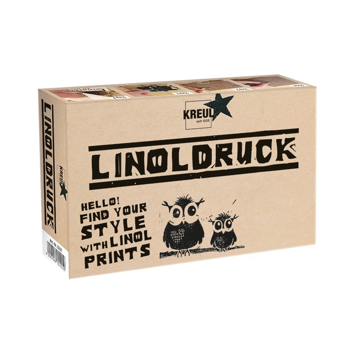 KREUL set za linorez - 8 kom