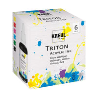Akrilna tinta KREUL 50 ml - set 6 kom