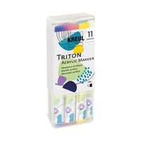 Akrilni markeri Kreul Solo Goya Triton edge - set od 11 kom